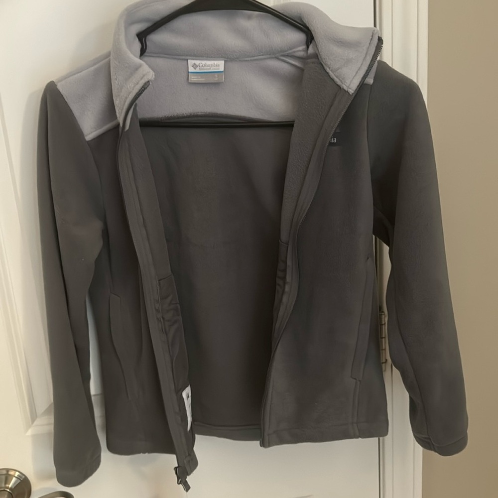 Youth small Columbia castle dale full zip fleece